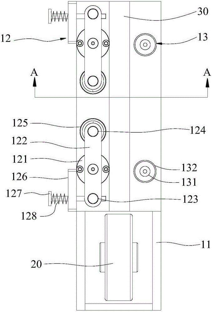 Rail clamping device