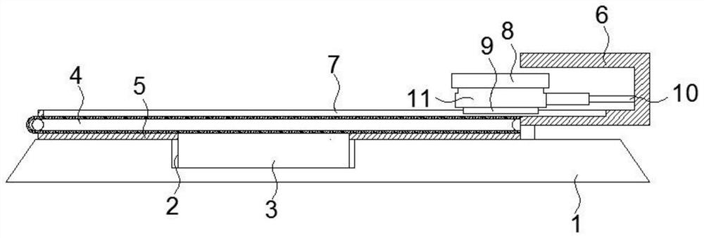 An adjustable electronic belt scale physical verification hanging code verification device