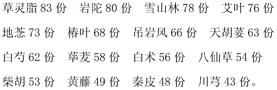 Traditional Chinese medicine preparation for treating pelvic inflammatory disease and preparation method thereof