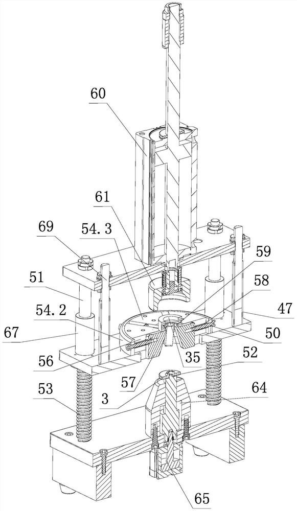 Automatic press-fitting line for shock absorber buffer inner core piece