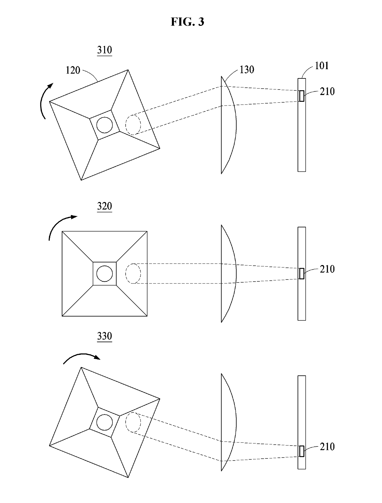 Terahertz reflection imaging system using rotating polyhedral mirror and telecentric f-theta lens