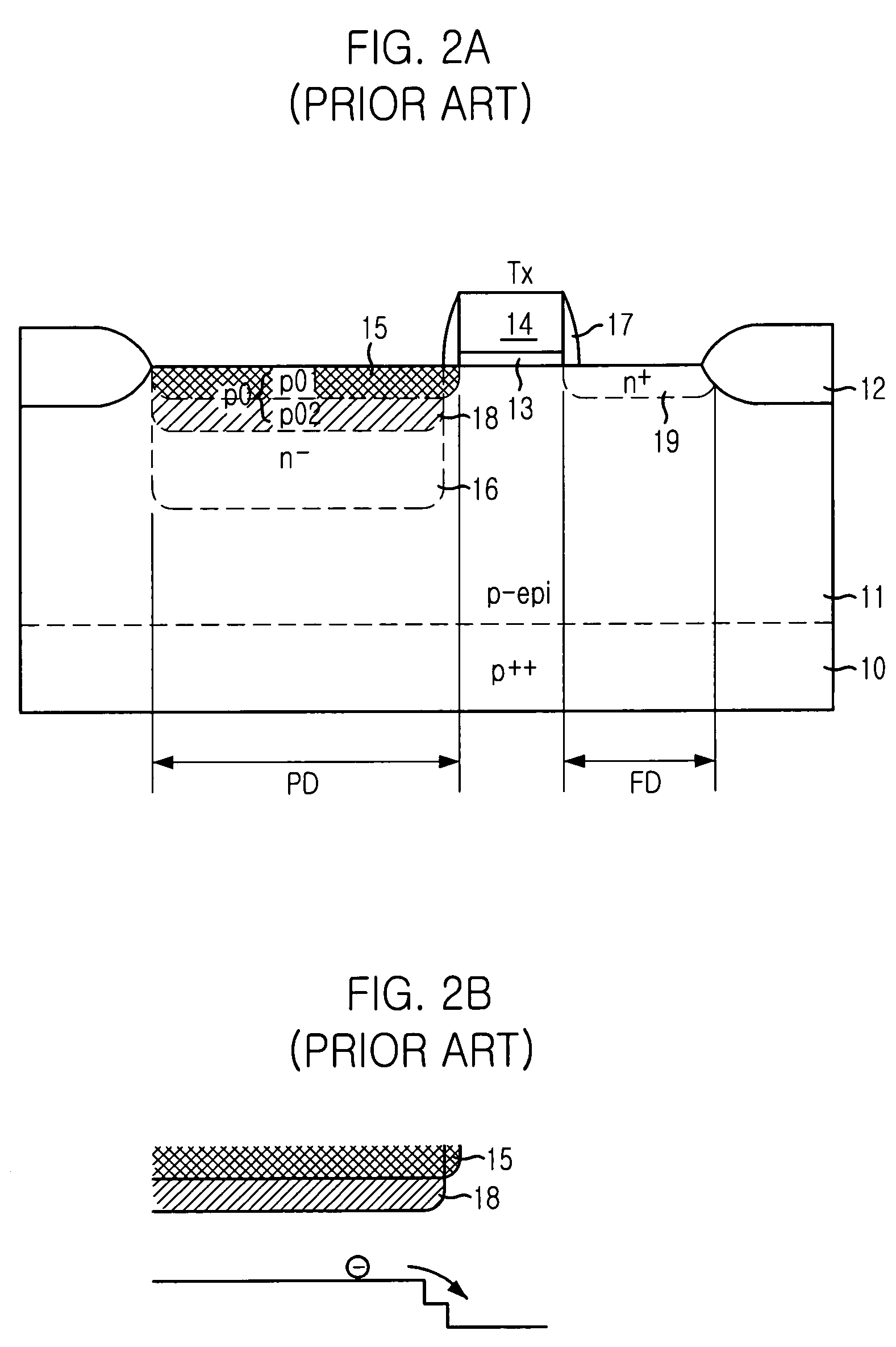 Image sensor with improved charge transfer efficiency and method for fabricating the same