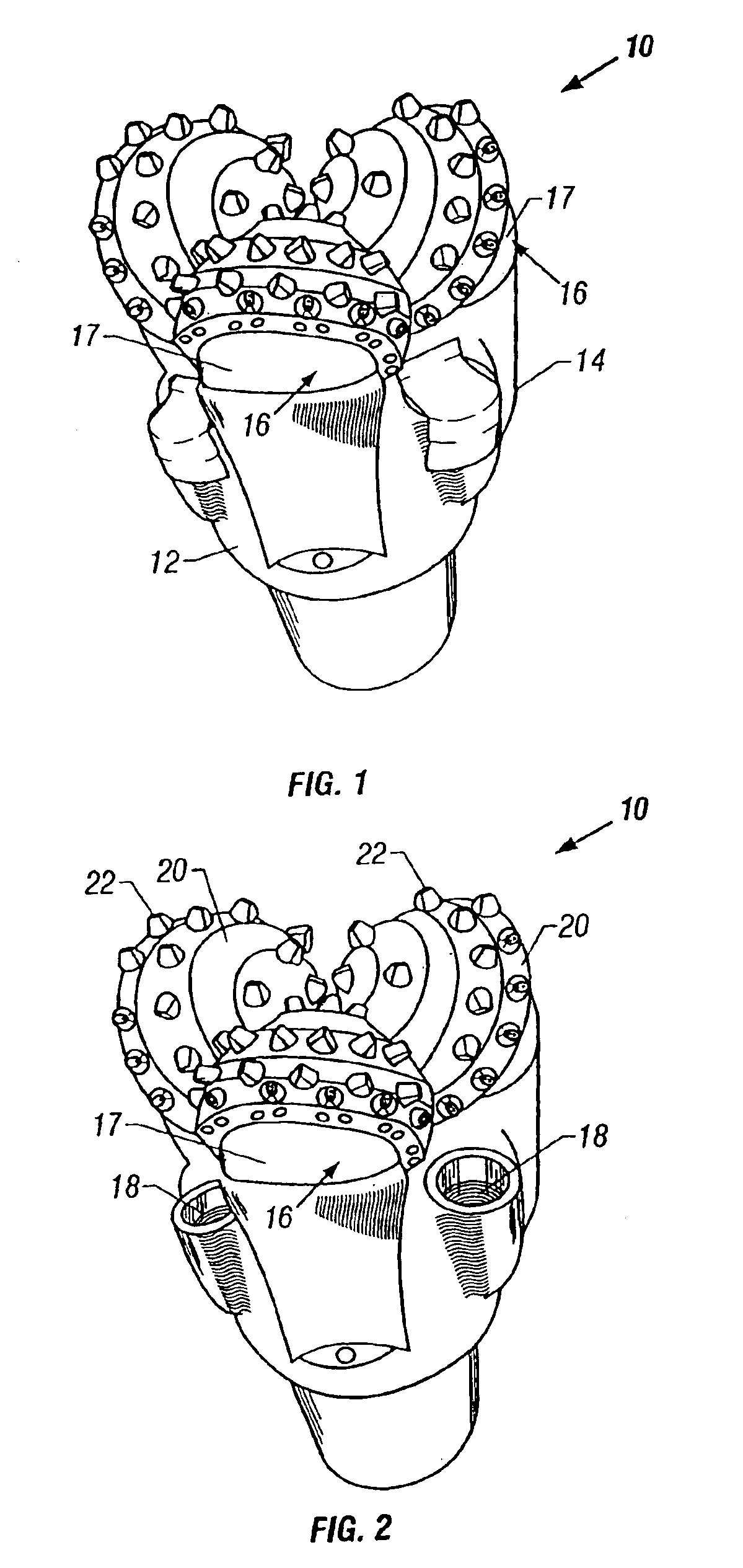 Roller cone drill bit legs