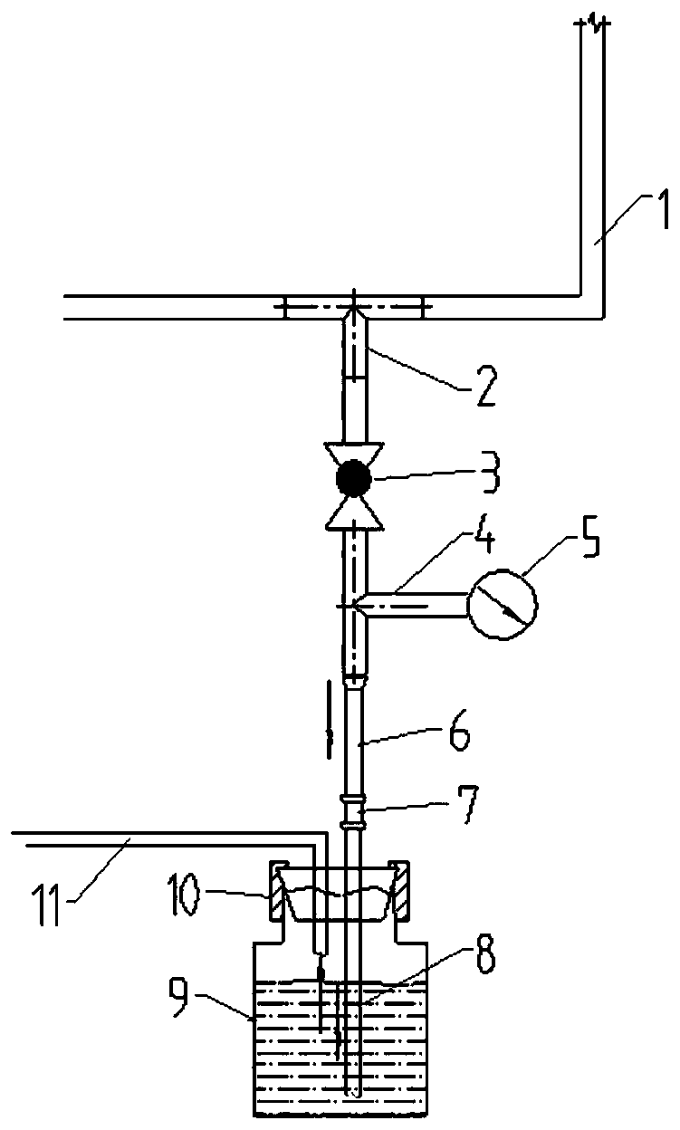 Safe concentrated acid adding control device