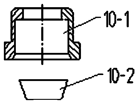 Safe concentrated acid adding control device