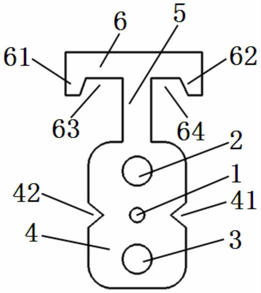 Self-supporting butterfly-shaped leading-in optical cable convenient for construction