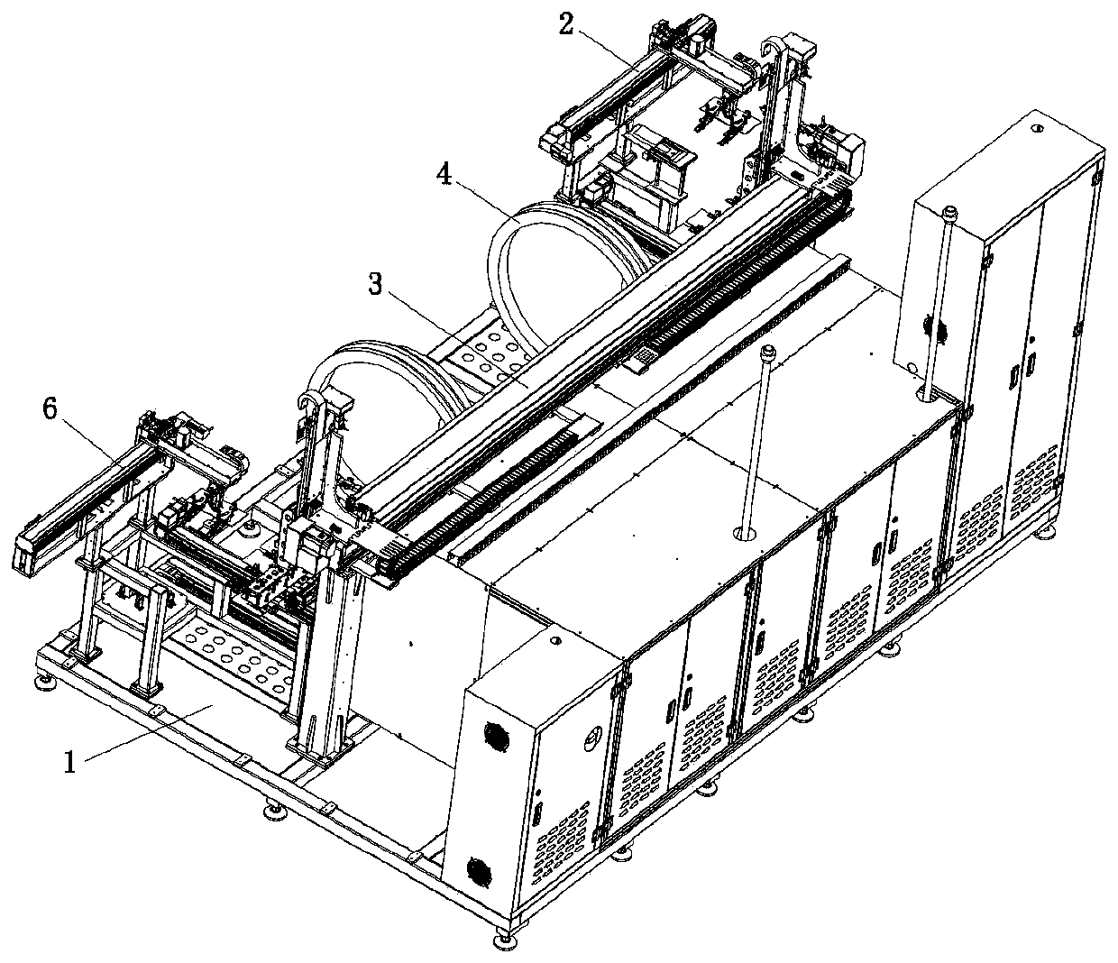 Tank type online defoaming machine and defoaming process thereof