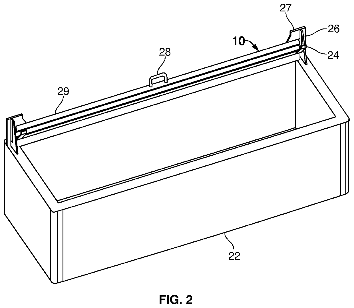 Apparatus for converting a bathtub into a soaker