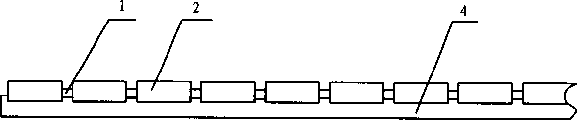 Integrated mosaic decoration plate and its processing and mounting method