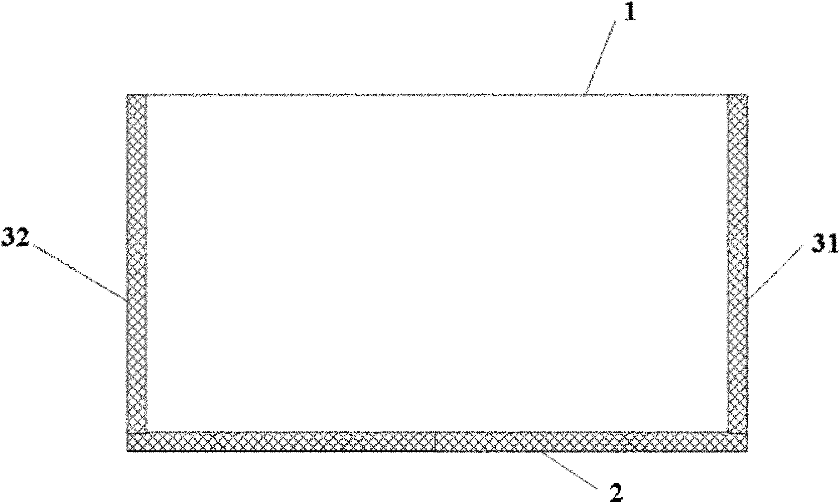 Side light type LED backlight source and display device