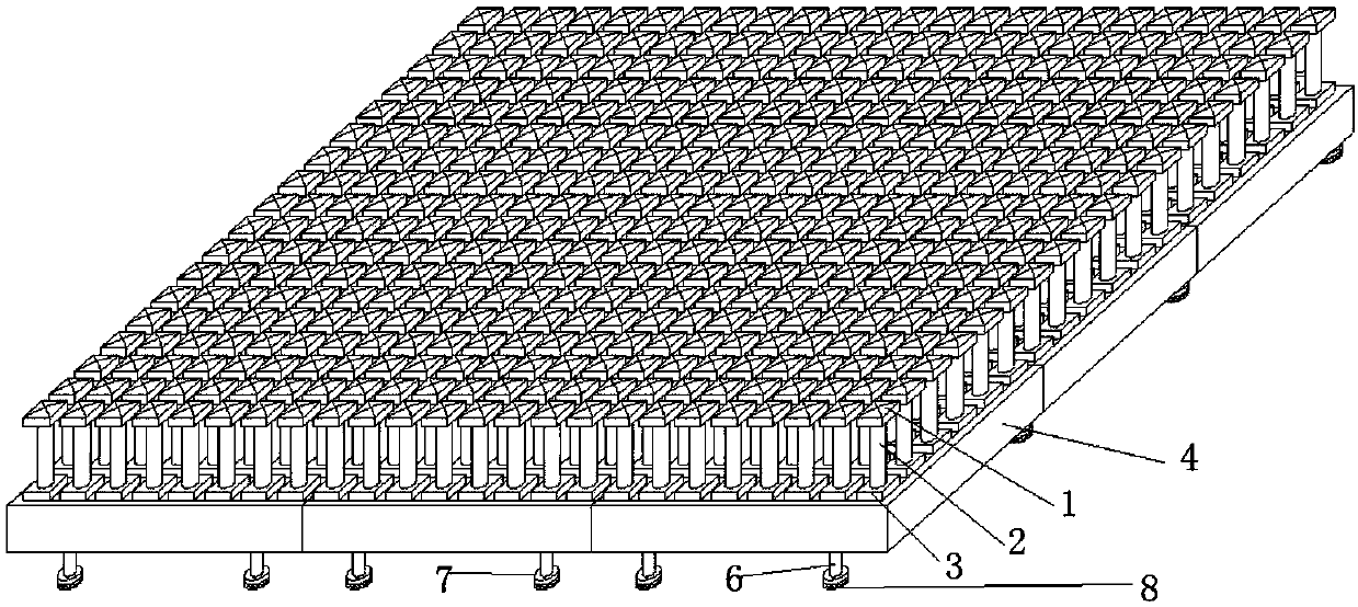 Movable network type intelligent mattress