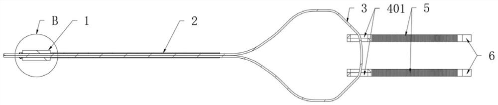 Auxiliary uterus dangling device for cervical cancer laparoscopic surgery