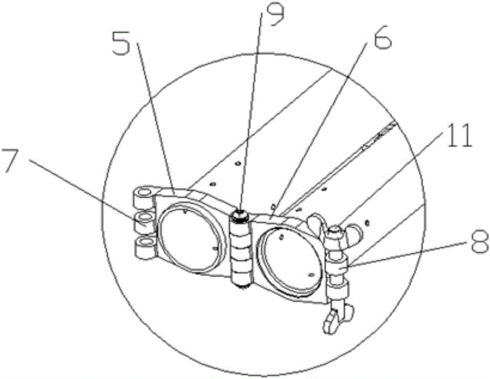 Foldable multi-rotor plant protection unmanned aerial vehicle