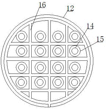 Separated type flusher after urinary operation