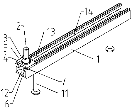 Anti-deformation pre-buried channel assembly