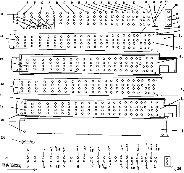 Electronic musical instrument simulation learning tool