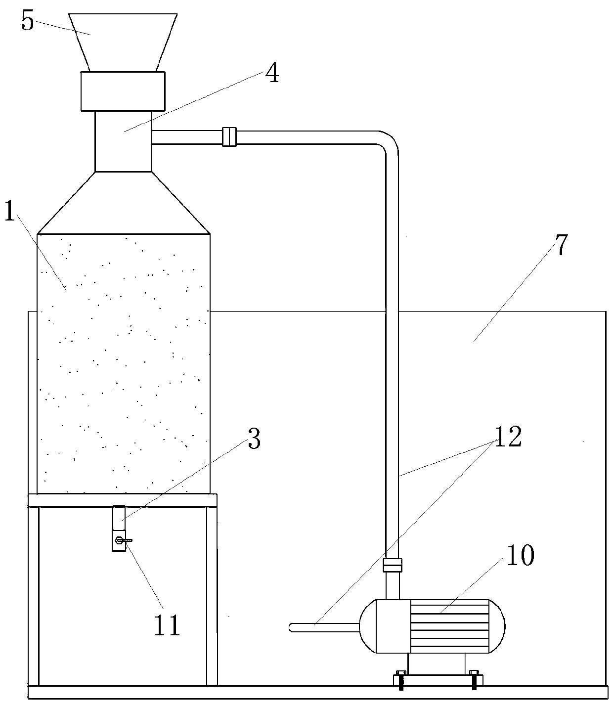 Production line for refining and purifying crude gold, crude gold pulverization device and spraying pipe