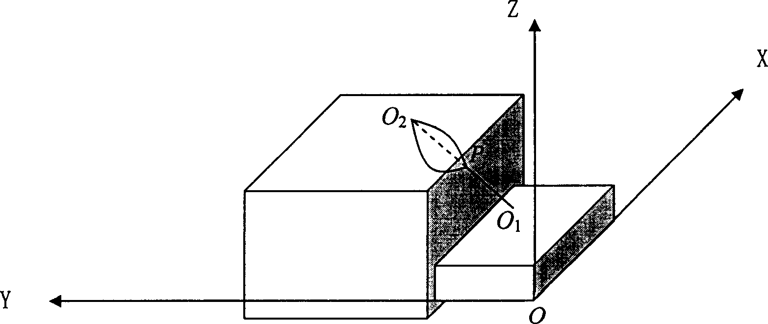 Embedded laser flexible machining process simulating method