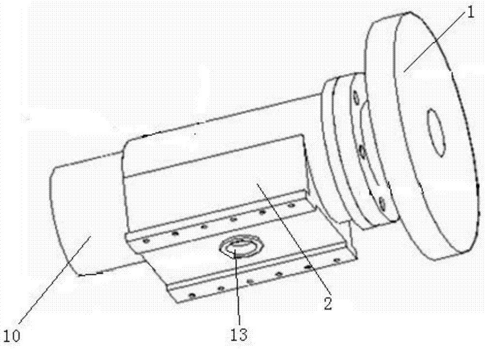 Special grinding machine for in-situ grinding of pinch roller of shearing machine