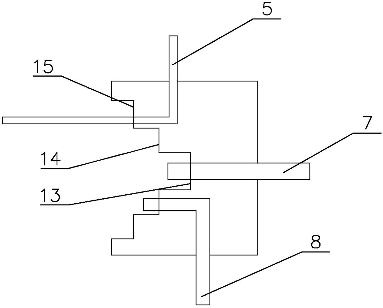 Preparation method for oxygen permeation-hydrogen permeation-reaction three-effect tubular membrane reactor for partial methane oxidation hydrogen production