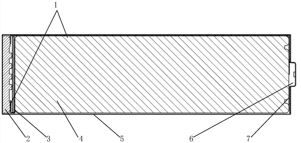 Cylindrical lithium battery with protective function