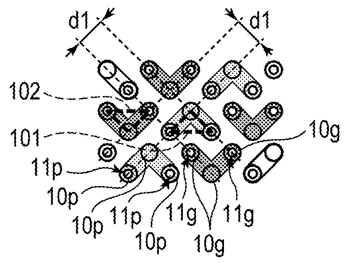 Printed wiring board, printed circuit board, and electronic  apparatus