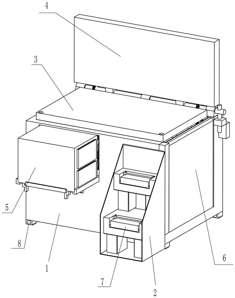 Apartment bed capable of protecting personal safety in earthquake