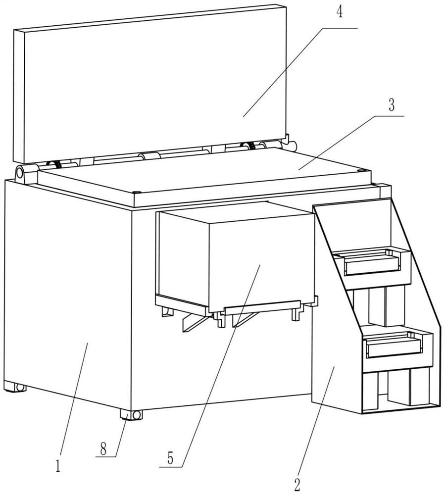 Apartment bed capable of protecting personal safety in earthquake