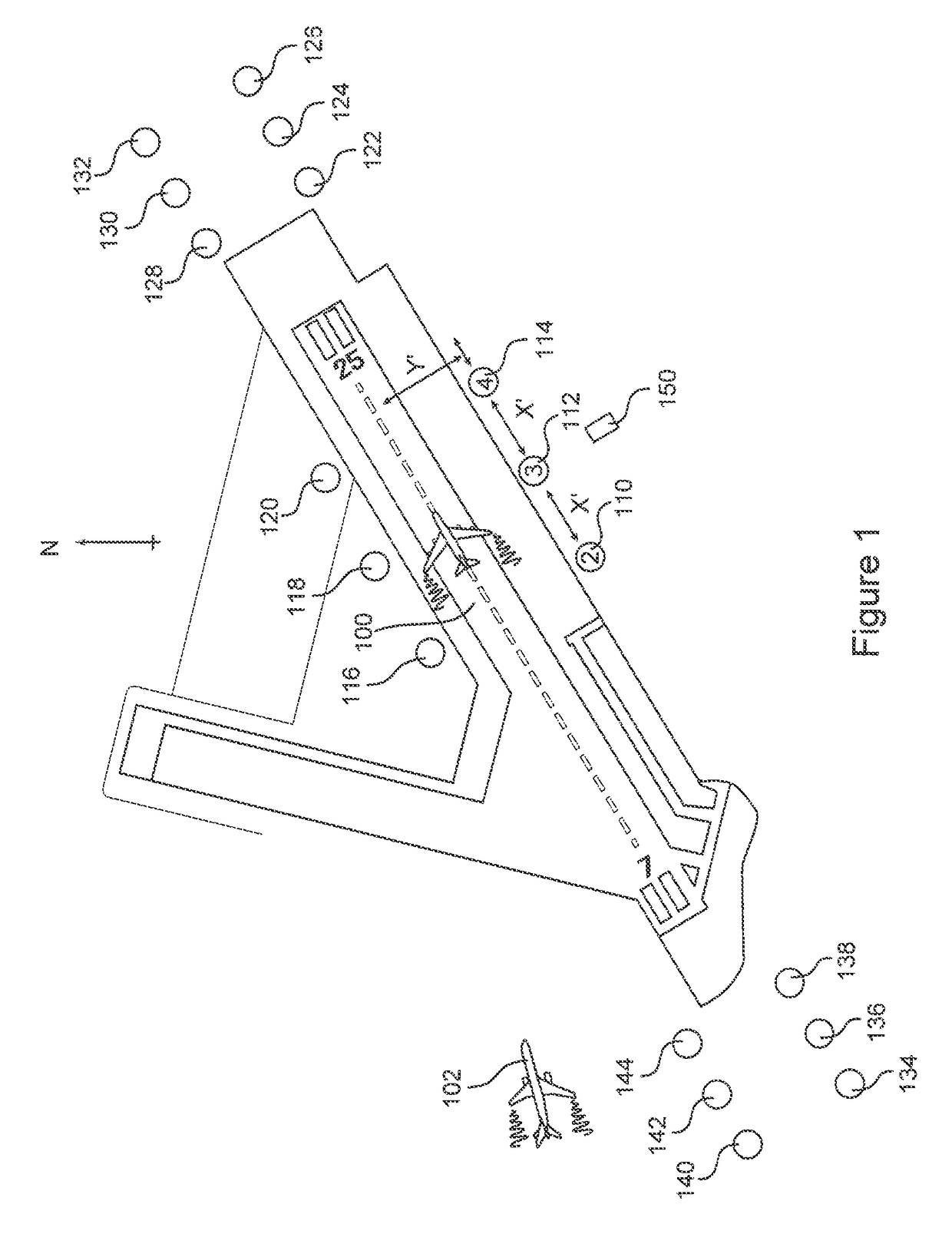 Wake vortex avoidance system and method