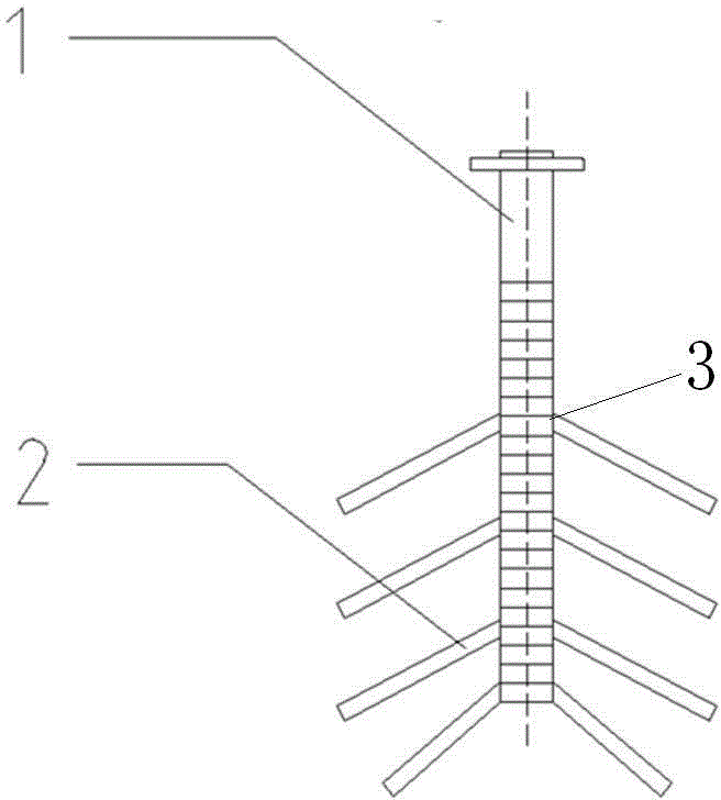 Tackifying and foaming stirring device for preparing foamed aluminum