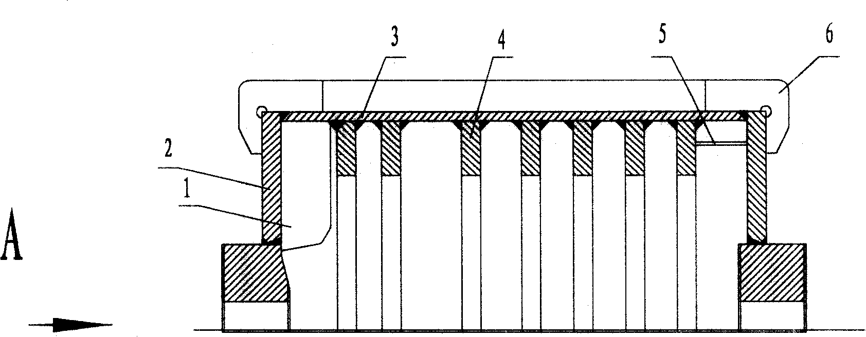 Welding process of low temperature steel welding body case