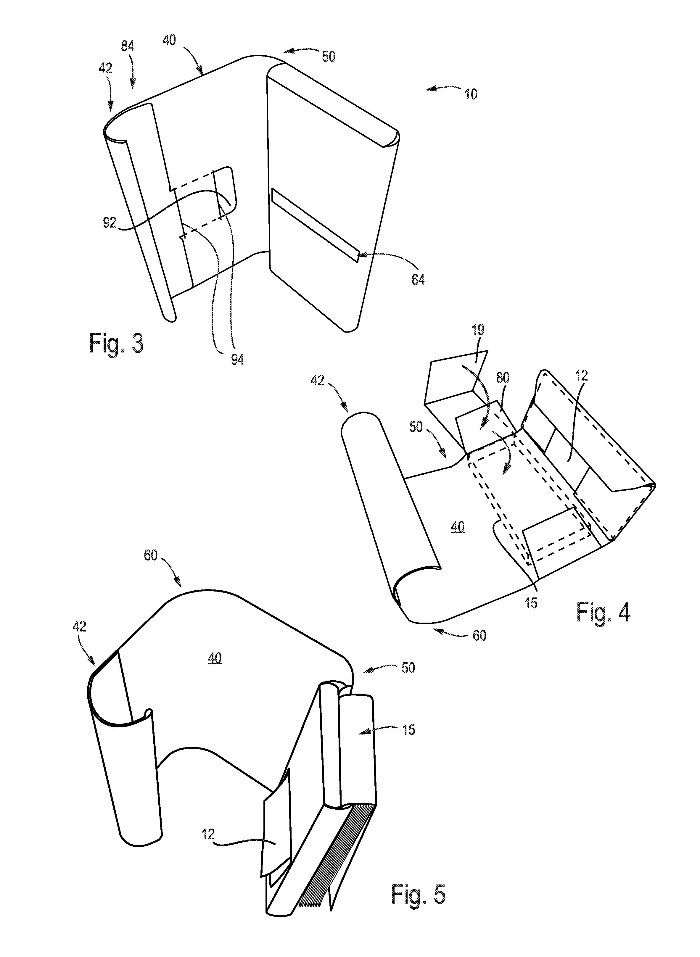 Resealable packaging made of paper, cardboard or paperboard, especially for receiving sheets and paper