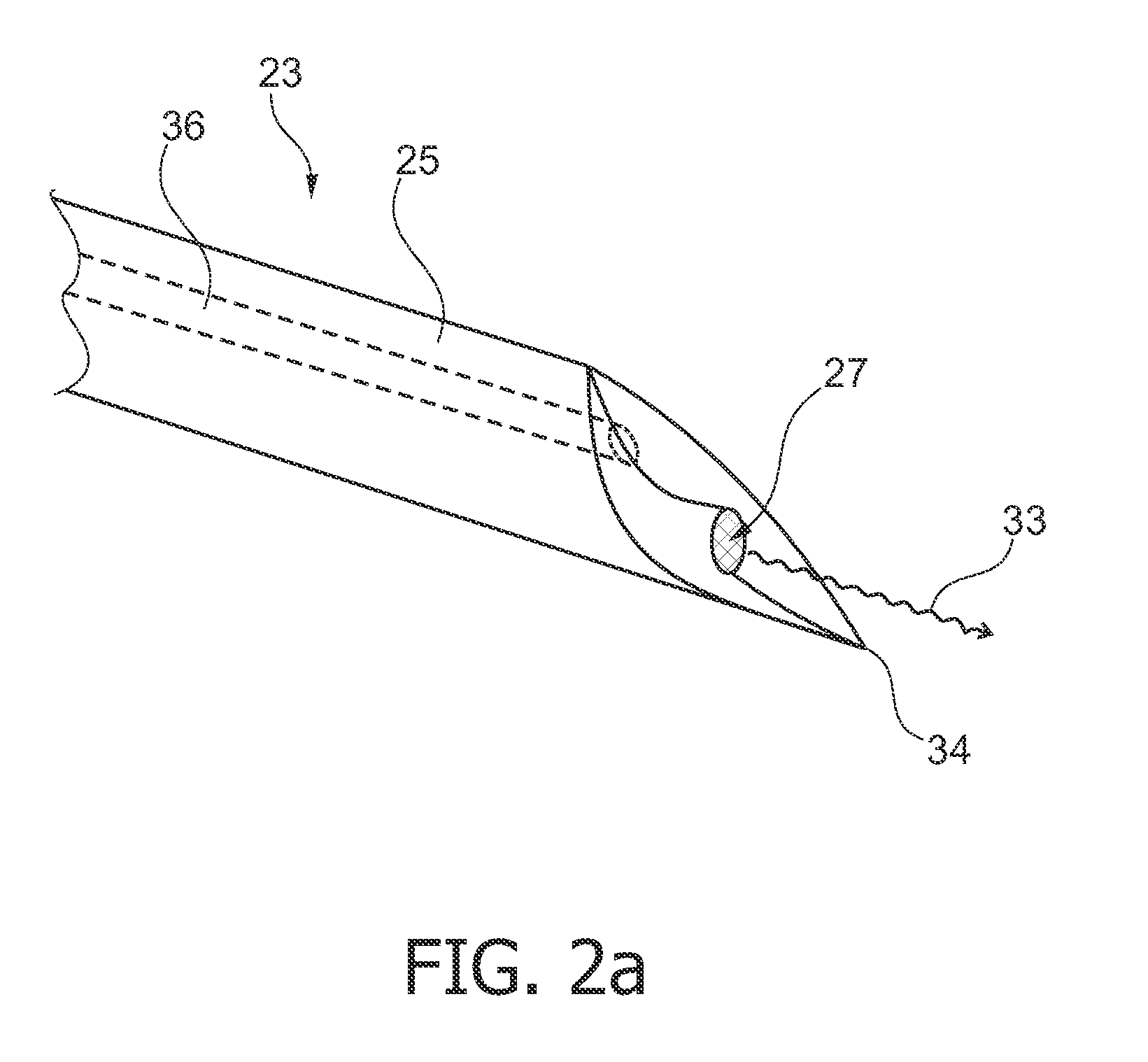 Biopsy device with acoustic element