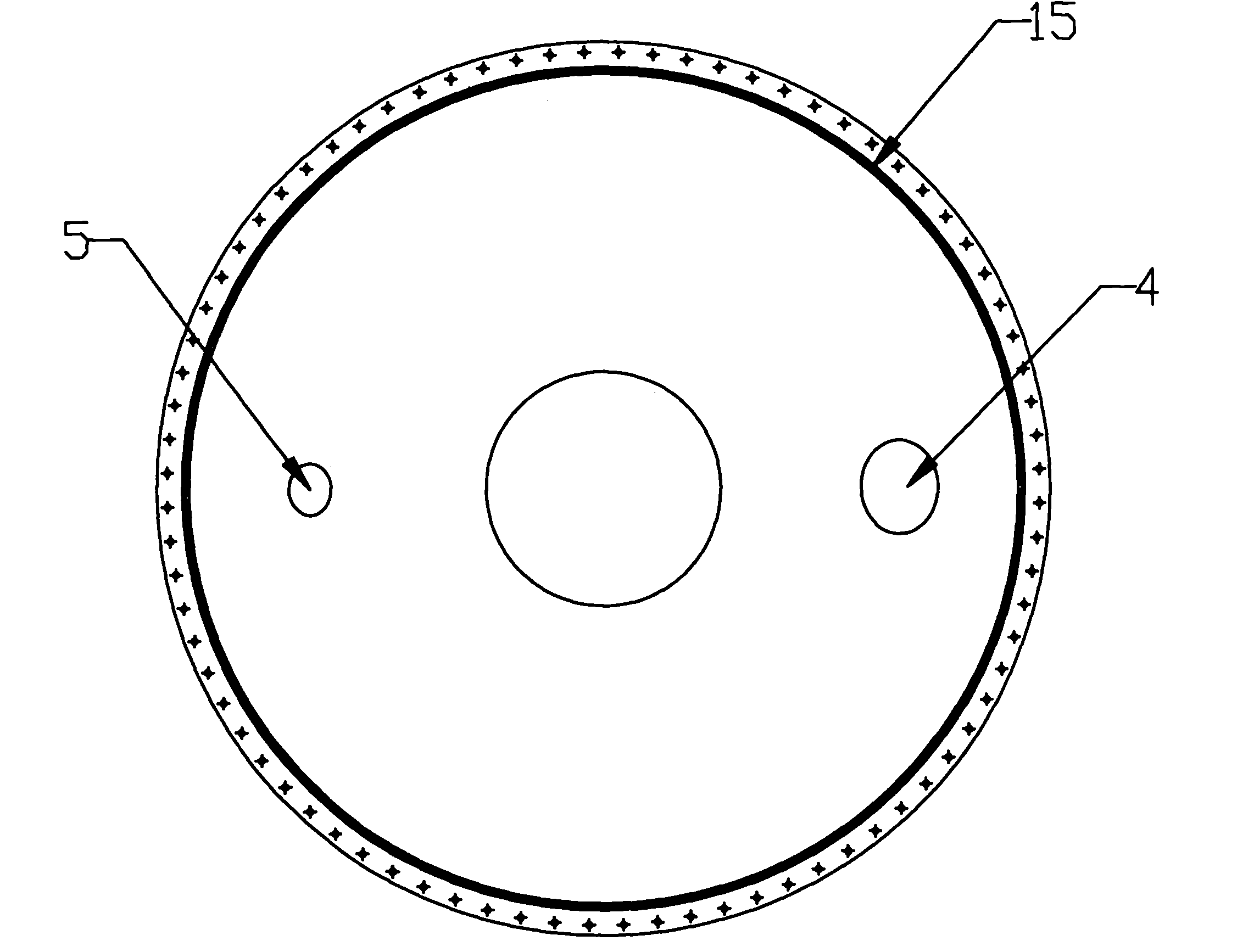 Cylindrical plastic methane generator