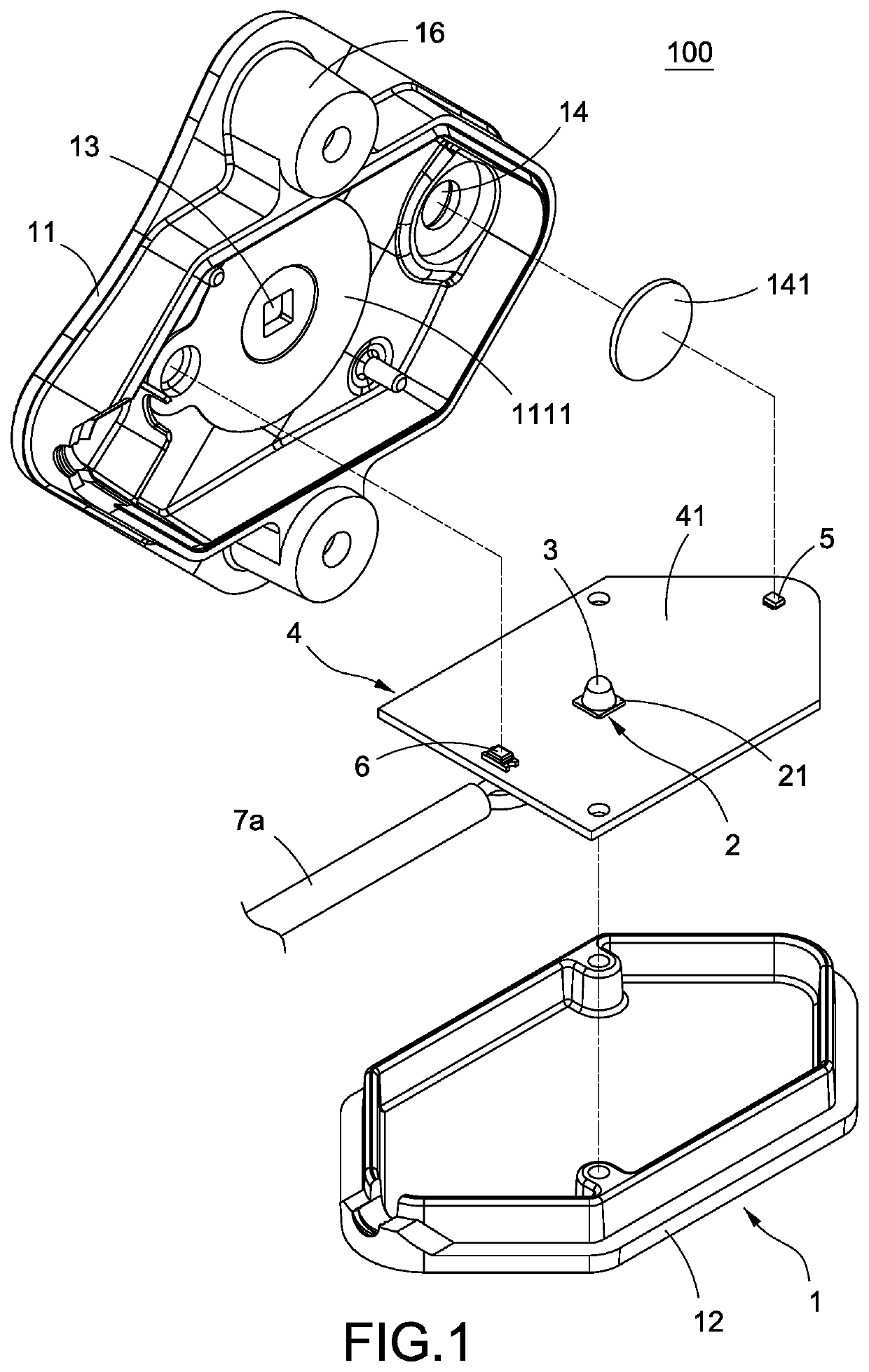 Ultraviolet LED module and container having the same