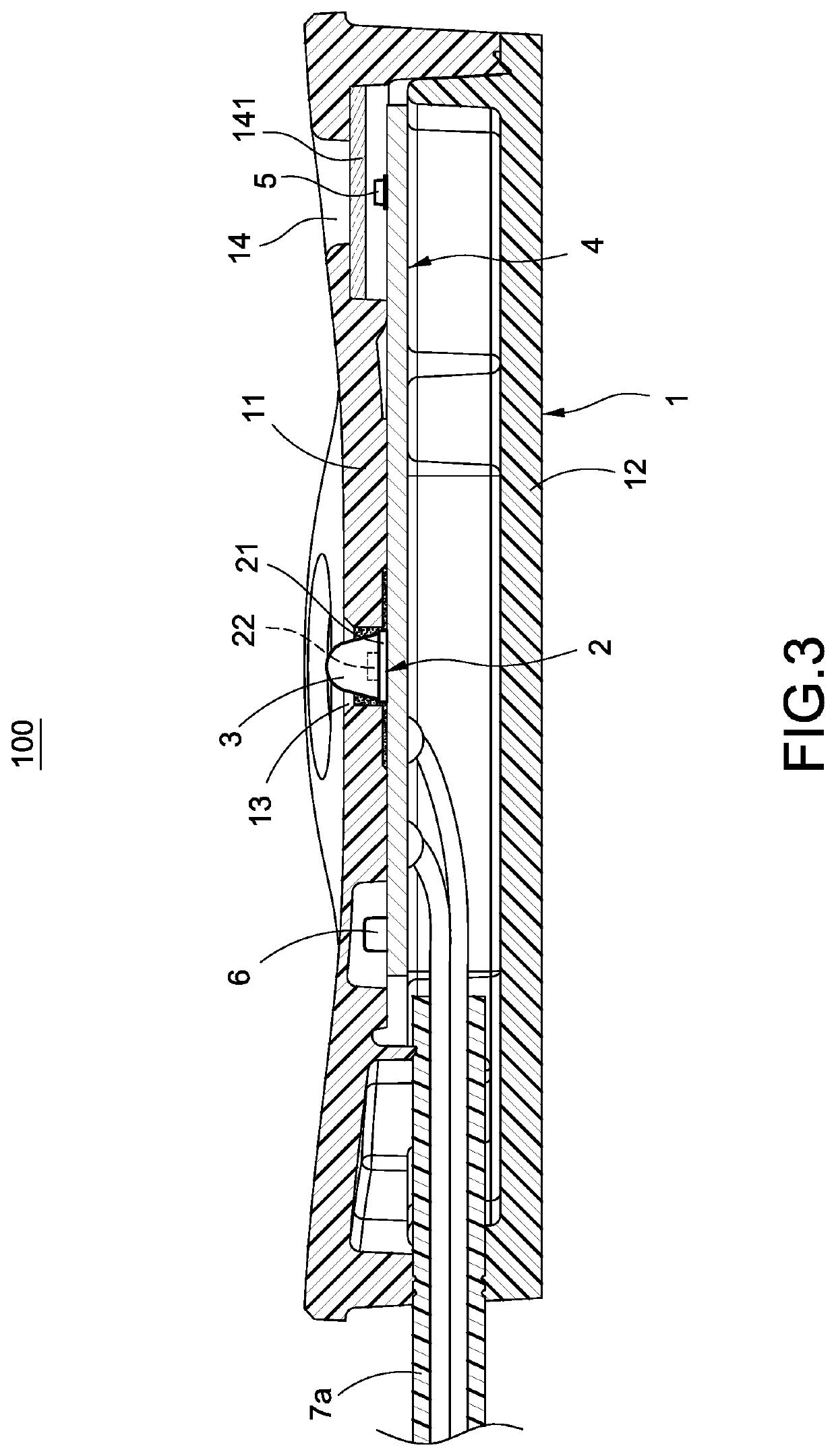 Ultraviolet LED module and container having the same