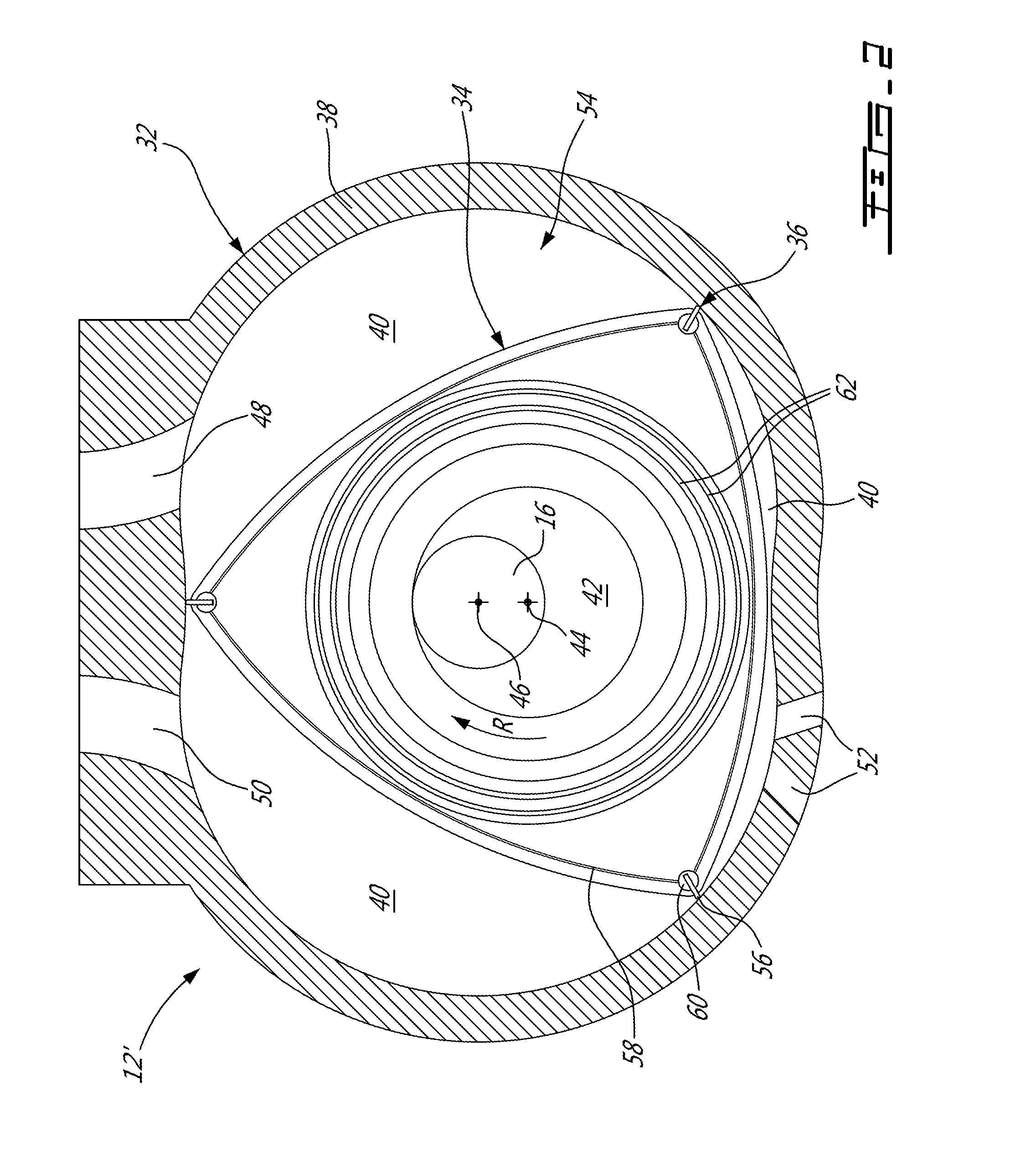 Compound engine assembly with cantilevered compressor and turbine