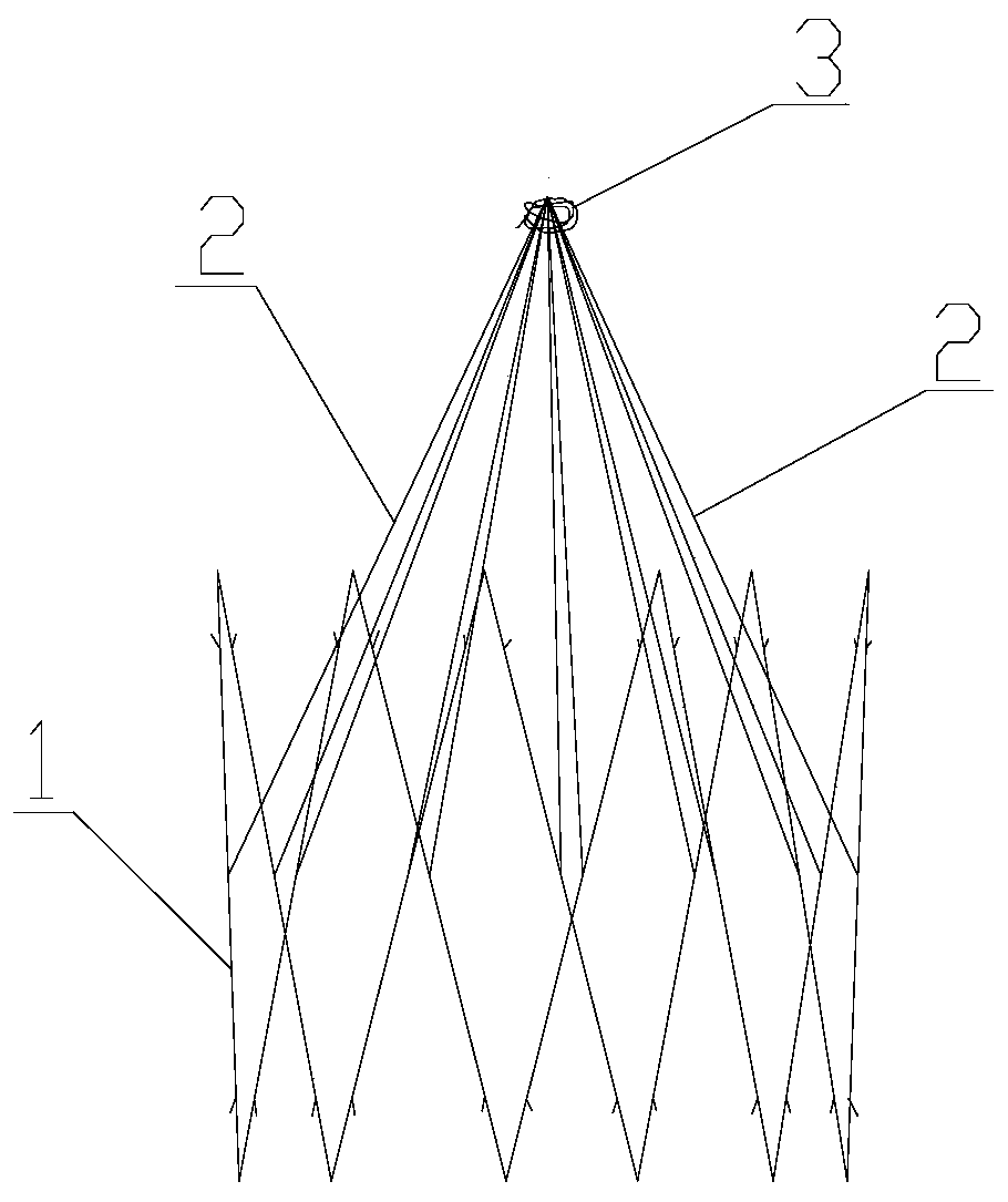 Temporary inferior vena cava filter with no need of removing