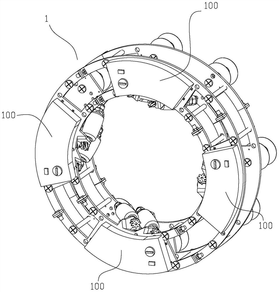 Portable air conditioning ribbon binding device