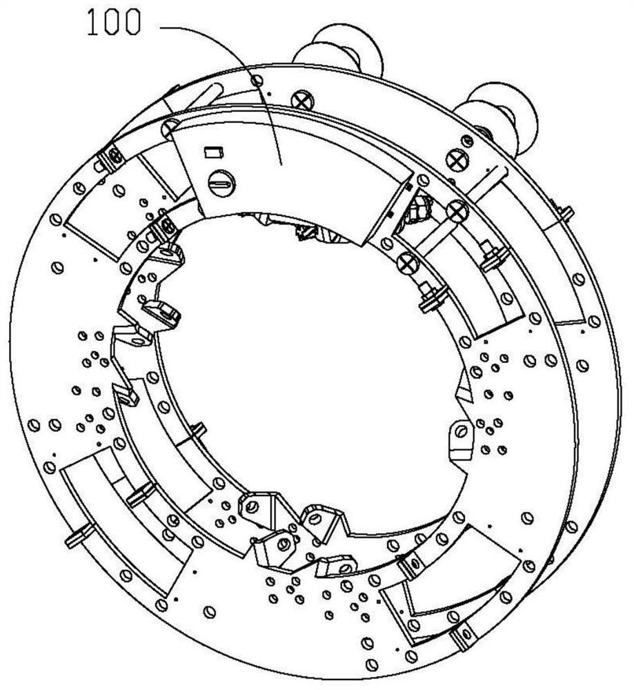 Portable air conditioning ribbon binding device