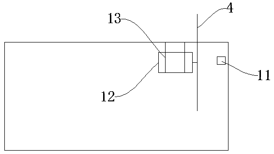 Cutting device used for solid wood floor cutting machine