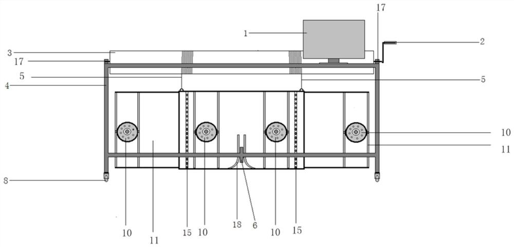 A continuous casting machine and its nozzle observation device