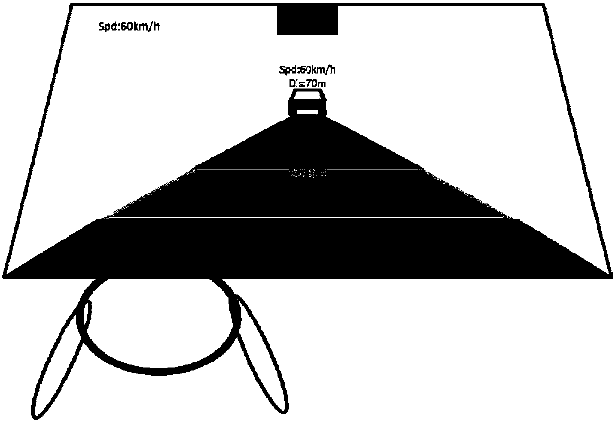 Augmented reality display technology-based driving assistance system and method