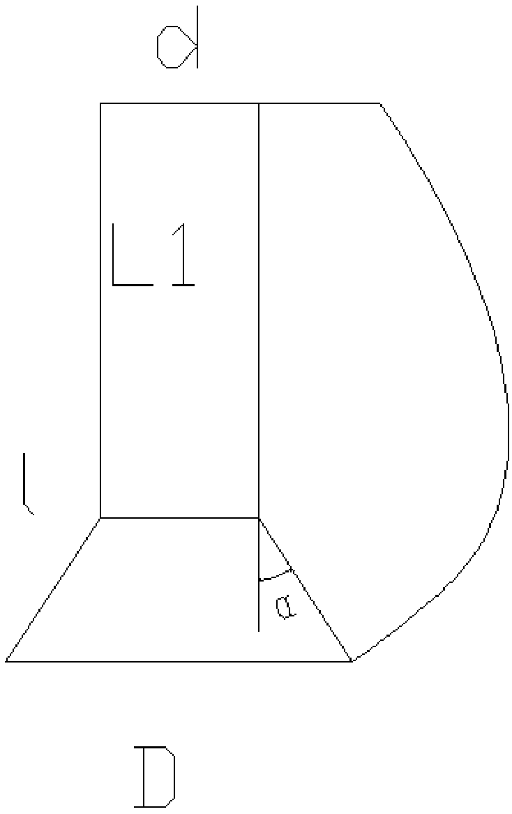 Ultimate uplift capacity standard value calculation method for uplift short piles with enlarged bottom