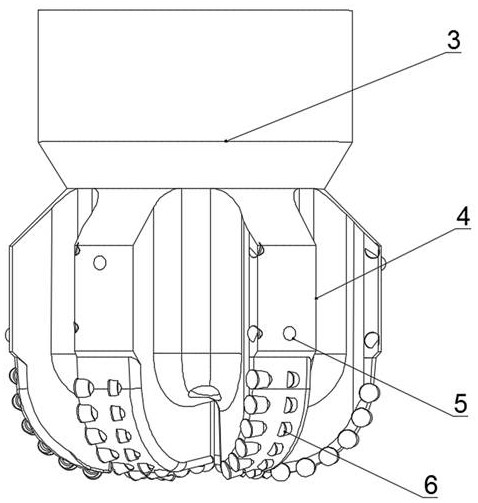 A pdc drill bit capable of casing drilling and its design method