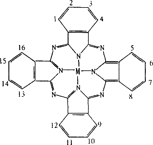 Use of phthalocyanin compound as cigarette harm-reducing agent