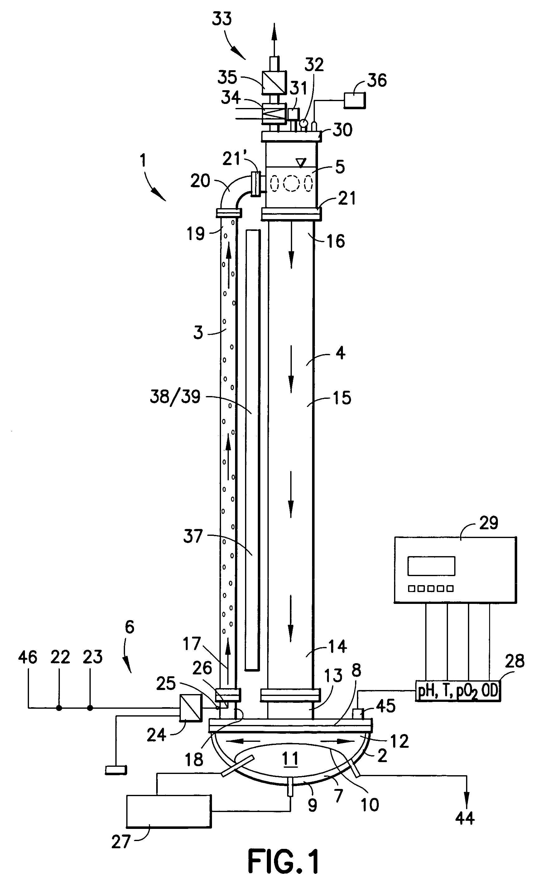 Bioreactor for culturing microorganisms