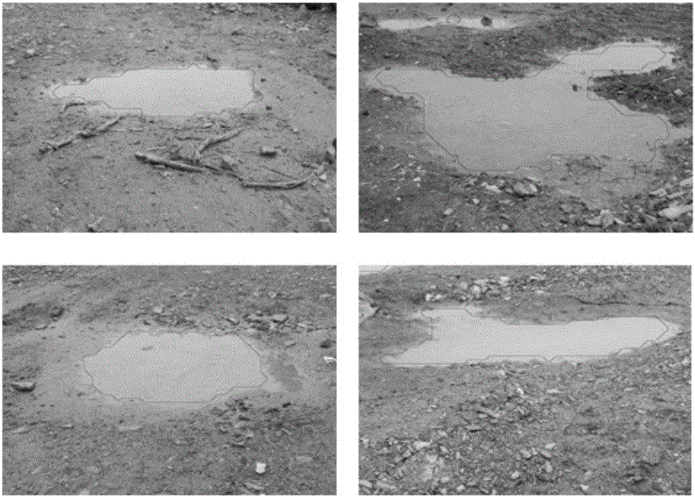 Unmanned vehicle water detection and tracking method based on SVM and SURF