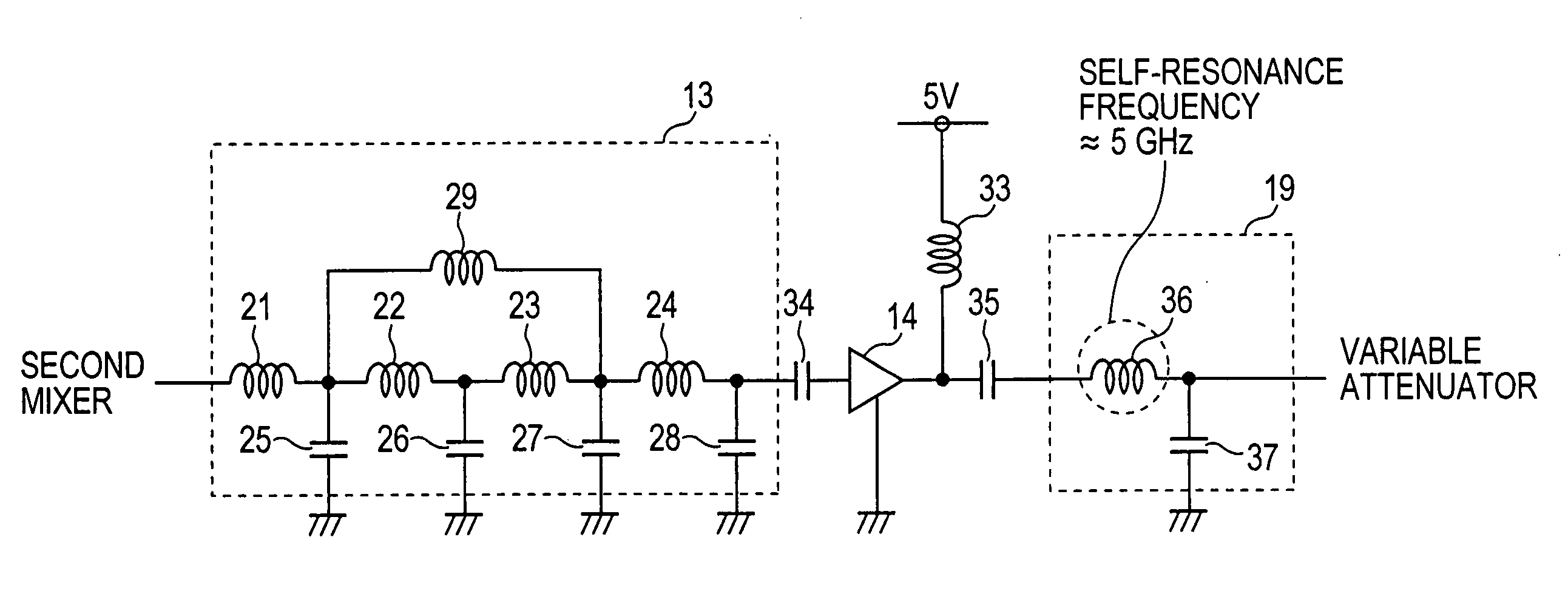 Radio-frequency circuit realizing stable operation