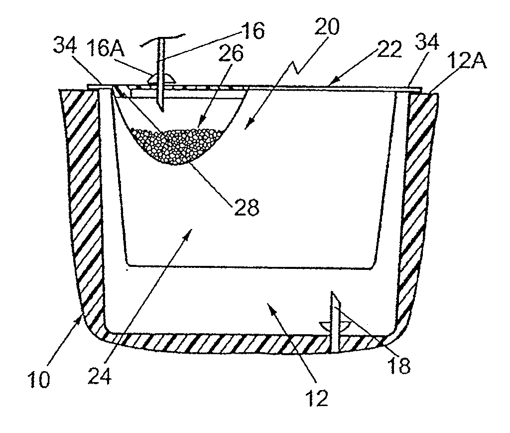 Single brew beverage cartridge system including same and method of use